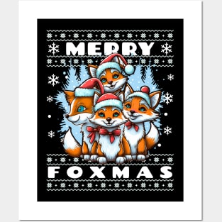 Merry Foxmas Posters and Art